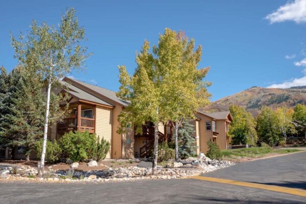 Mountain Village apartments exterior.