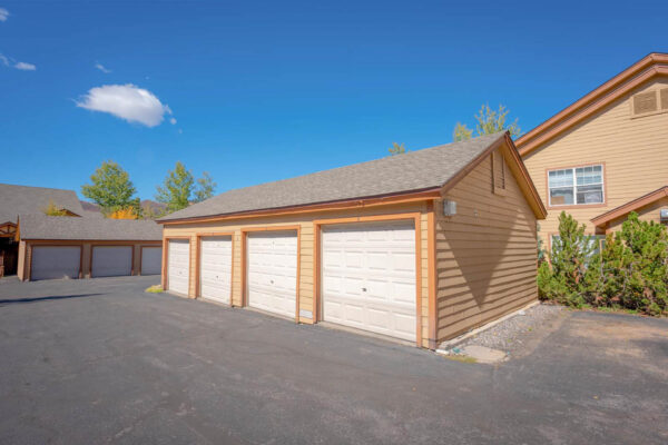 Mountain Village apartments detached garages.