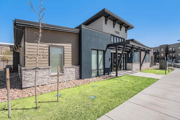 The Marq at Monument Ridge apartment clubhouse.