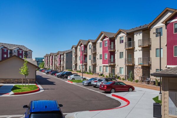 The Retreat at Patriot Park parking area.