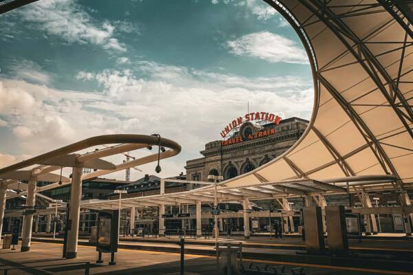 Union Station in downtown Denver, Colorado.